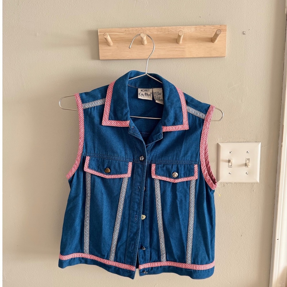 Vintage Koret city blues denim vest